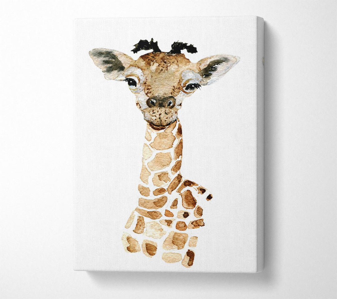  A Canvas Print of Giraffe Beauty Canvas Art