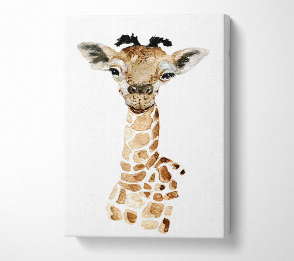  A Canvas Print of Giraffe Beauty Canvas Art