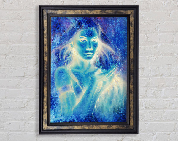Energy Of The World Framed Print