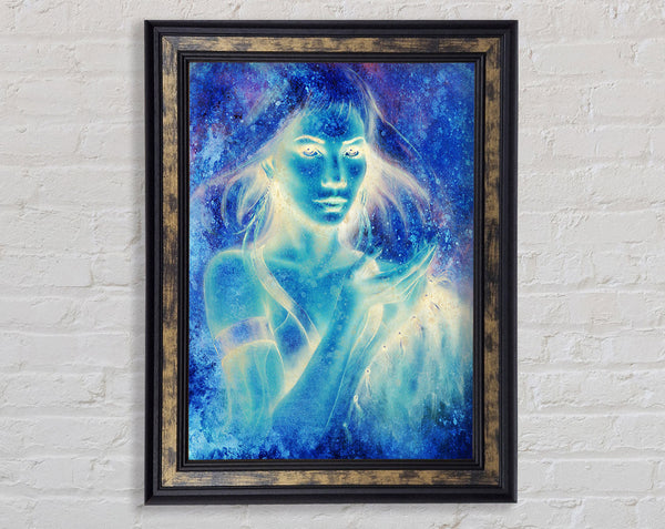 Energy Of The World Framed Print