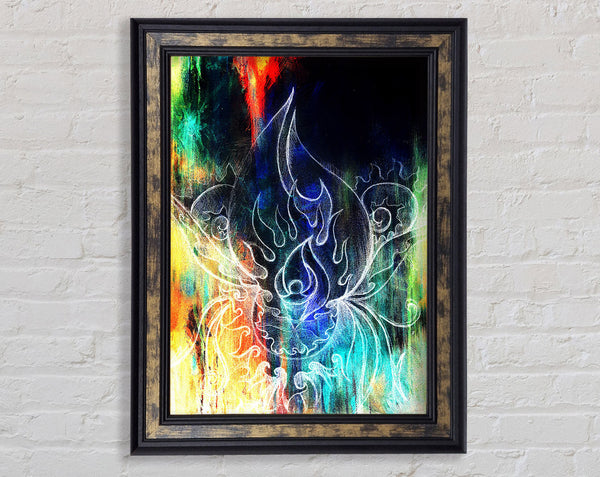 Rising Framed Print