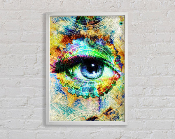 Eye Of Times Framed Print