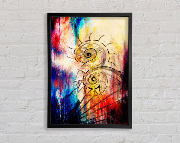 Phoenix From The Night Framed Print