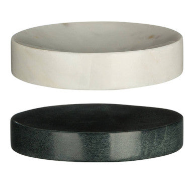 Abaska Off White Marble Soap Dish