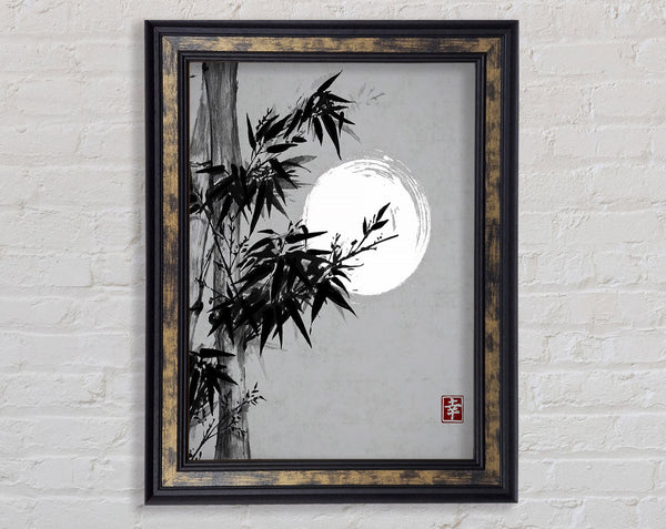 Chinese Bamboo 4 Framed Print