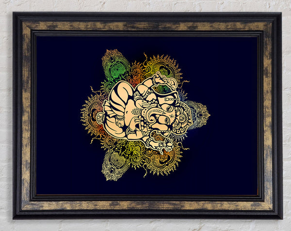 Hindu God Ganesha 9 Framed Print