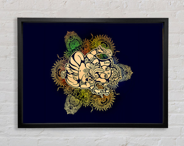 Hindu God Ganesha 9 Framed Print