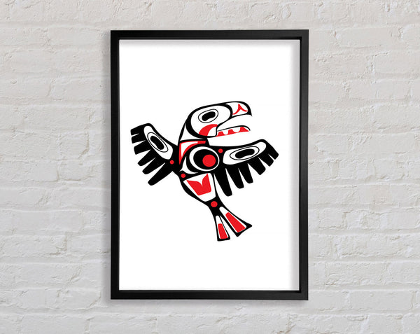 Mayan Bird Framed Print