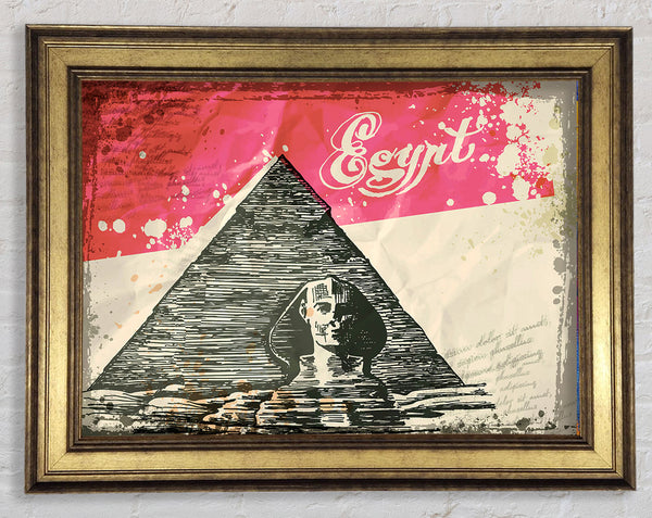 Egyptian Pyramids 6 Framed Print
