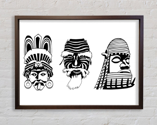 Maya-Masken