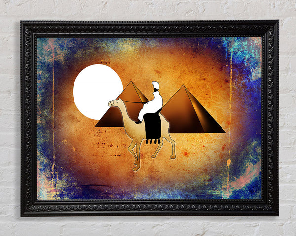 Egyptian Pyramids 5 Framed Print