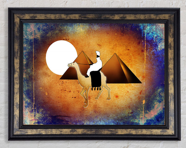 Egyptian Pyramids 5 Framed Print