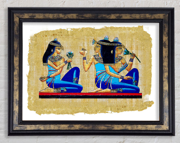 Egyptian Queens Framed Print