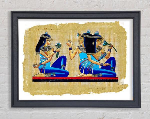 Egyptian Queens Framed Print