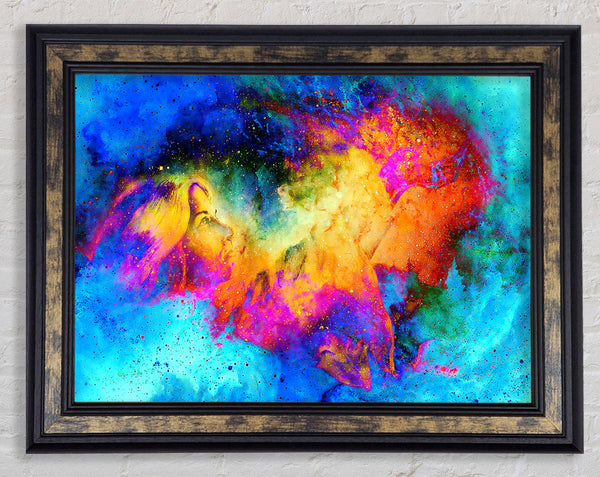 In The Universe Framed Print