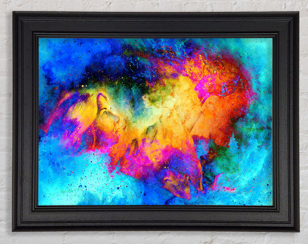 In The Universe Framed Print