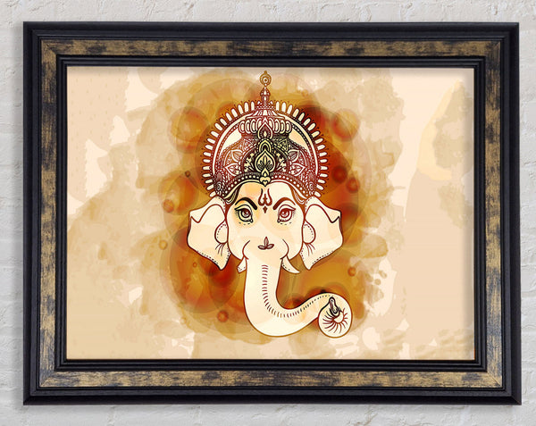 Hindu God Ganesha 6 Framed Print