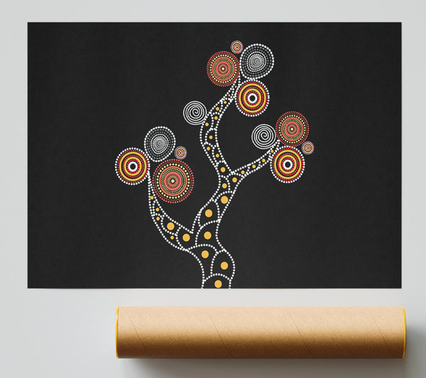 Aboriginal Tree 1 Giclee Print