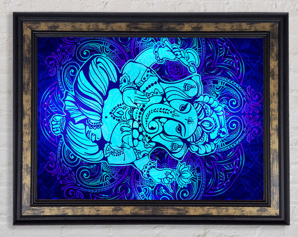 Hindu God Ganesha 4 Framed Print