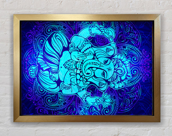Hindu God Ganesha 4 Framed Print