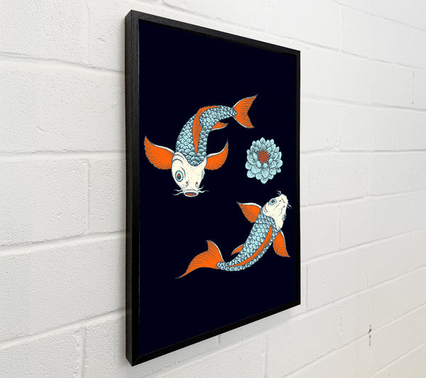 Japanese Koi Twins