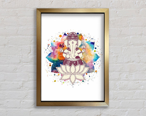 Hindu God Ganesha 3 Framed Print