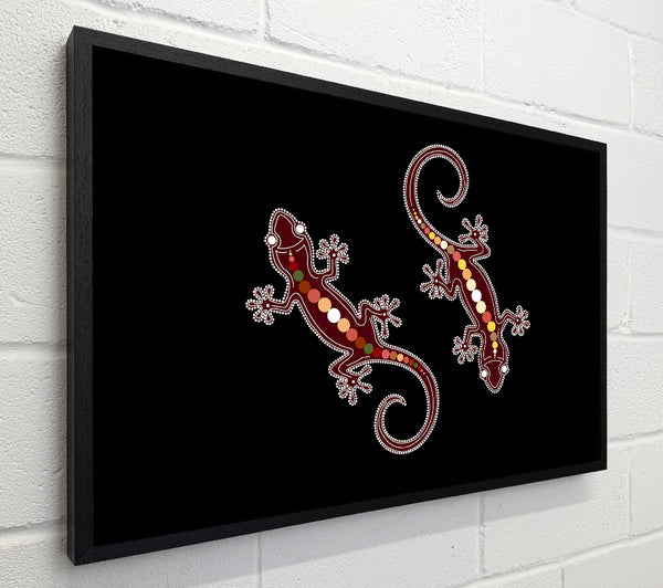 Aboriginal Lizard 4