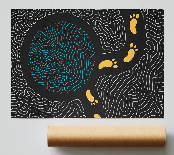 Aboriginal Footprints 2 Poster