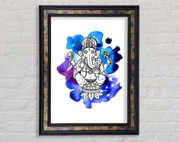 Hindu God Ganesha 5 Framed Print