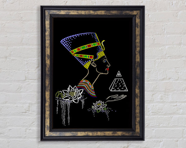 Egyptian Nefertiti Framed Print