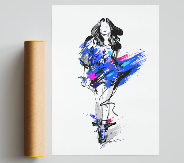 Runway Blues Poster