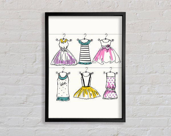 What Too Wear Framed Print