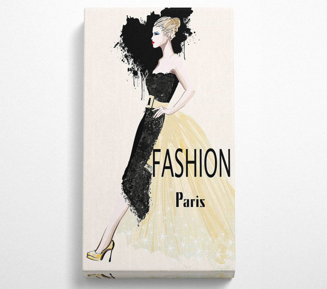  A Canvas Print of Paris Couture Canvas Wall Art
