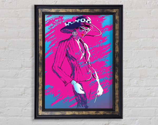 Style Icon Framed Print