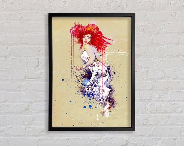 Style Beauty Framed Print