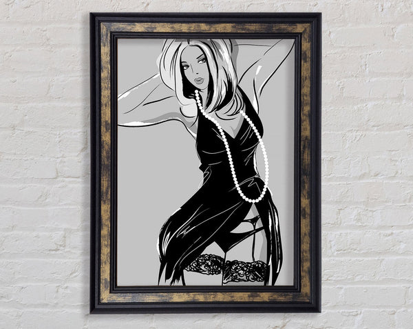 Ready For A Night In Framed Print