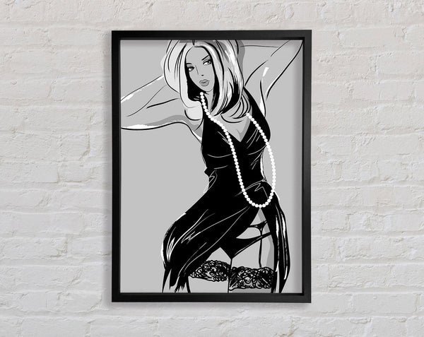 Ready For A Night In Framed Print