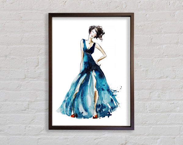 Ball Gown Envy Framed Print