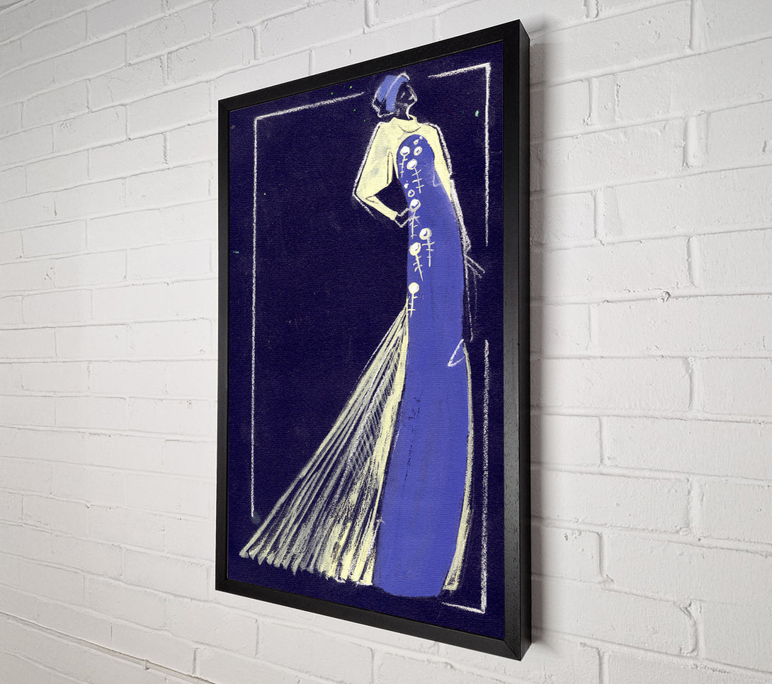  A Canvas Print of Gown Envy Canvas Wall Art