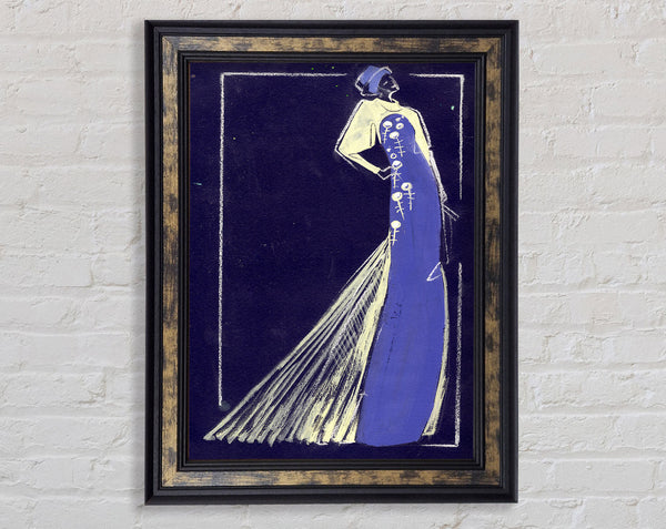 Gown Envy Framed Print