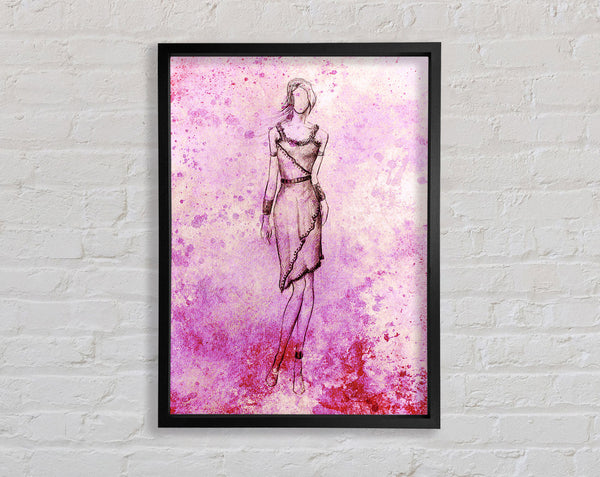 Pink Is In Framed Print
