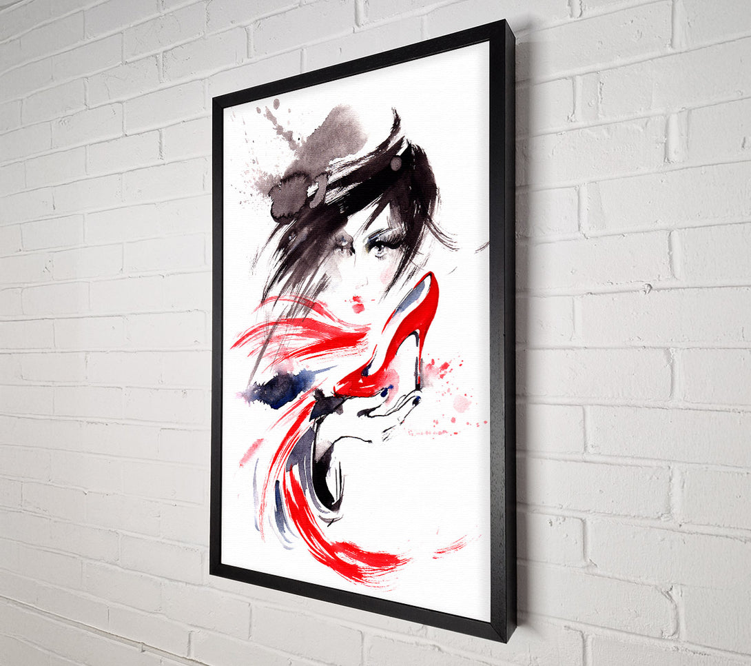  A Canvas Print of Love Shoes Canvas Art