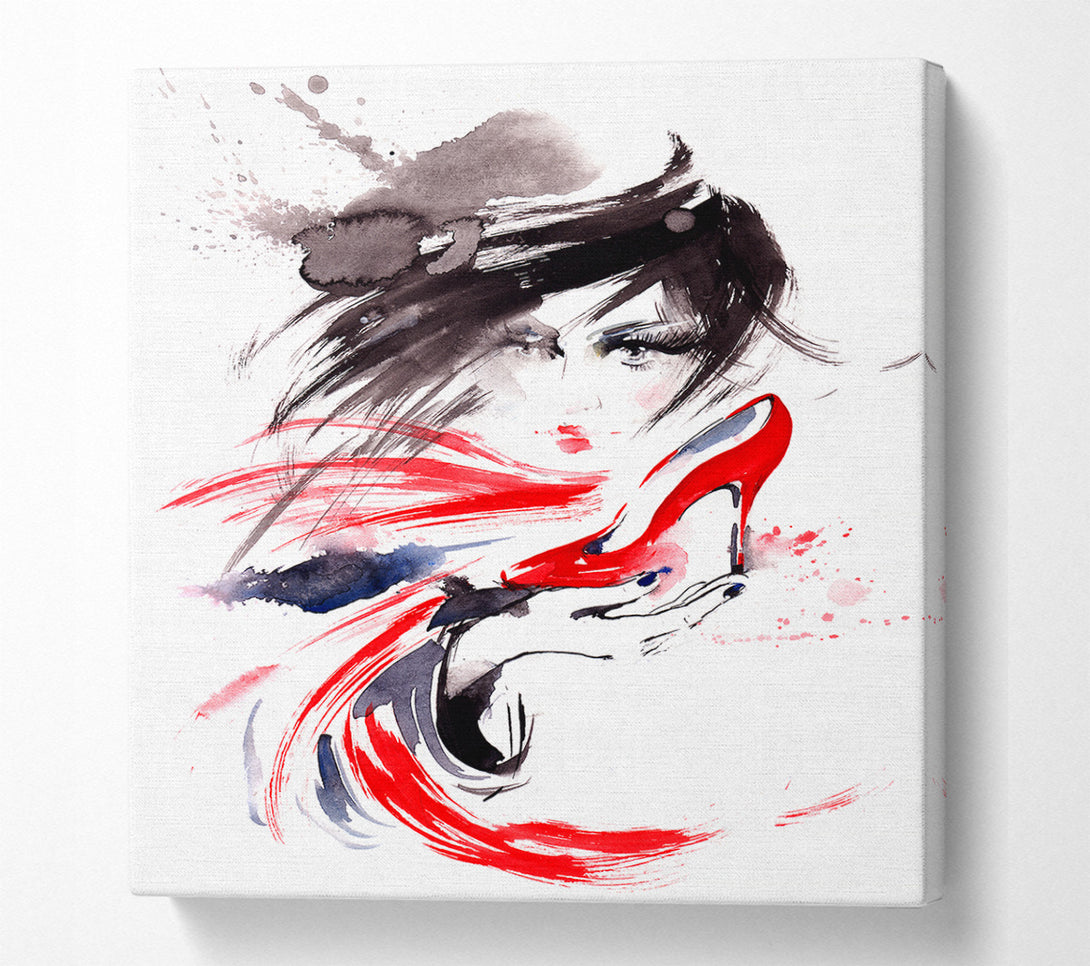  A Canvas Print of Love Shoes Canvas Art