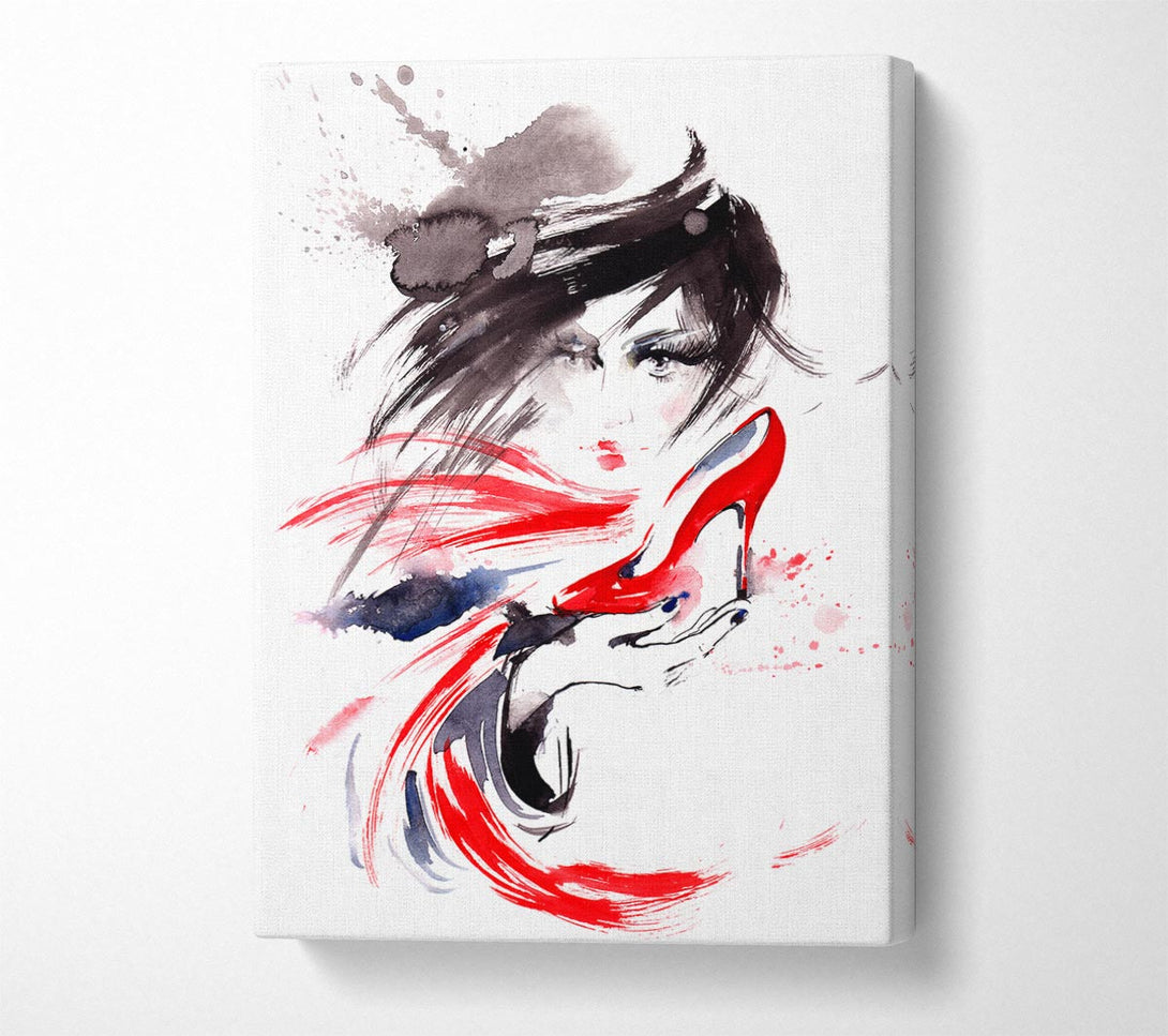  A Canvas Print of Love Shoes Canvas Art