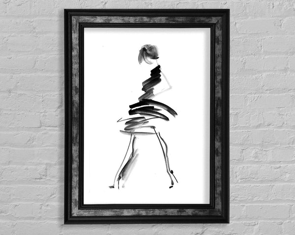 Little Black Dress 2 Framed Print