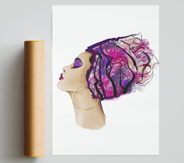 Style Starts With The Hair Giclee Print