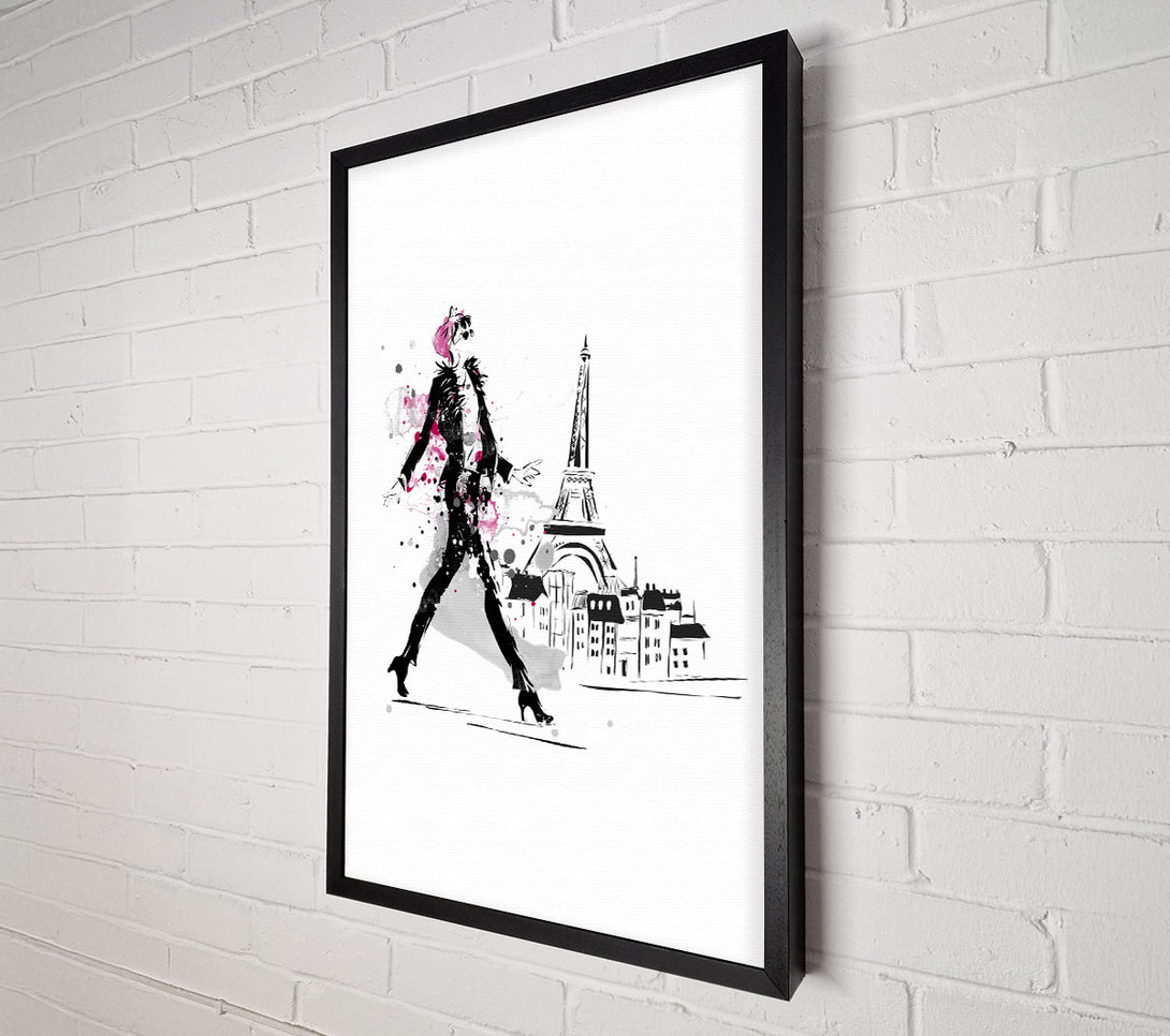  A Canvas Print of Paris Elegance Canvas Wall Art