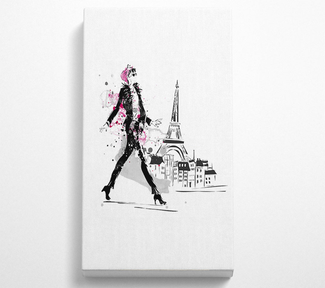  A Canvas Print of Paris Elegance Canvas Wall Art