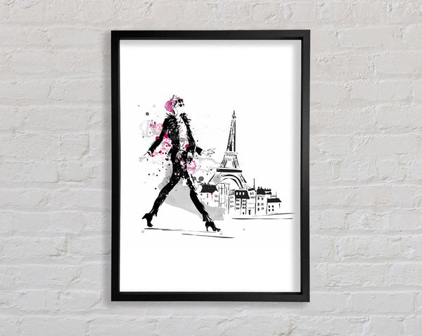 Paris Elegance Framed Print