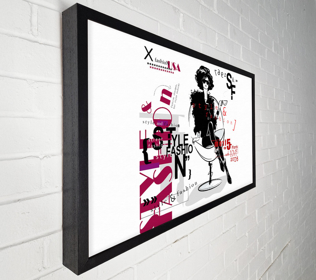 A Canvas Print of USA Canvas Print
